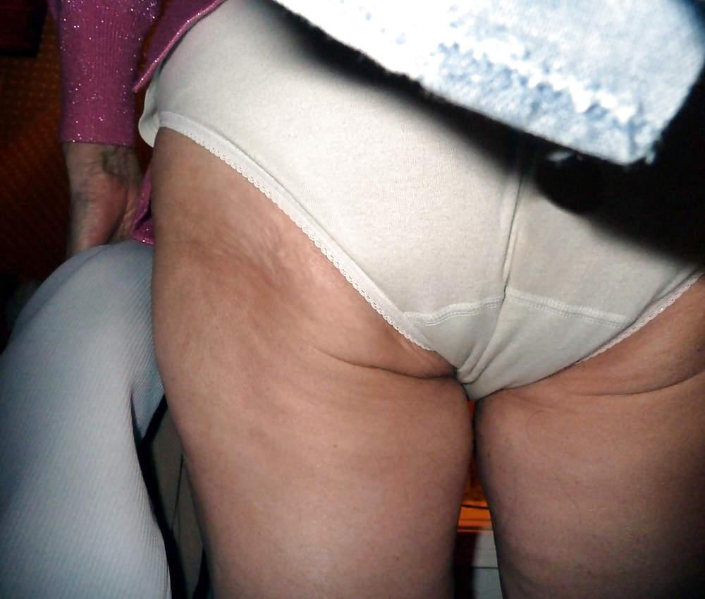 11P My Shy Wife-White Knickers