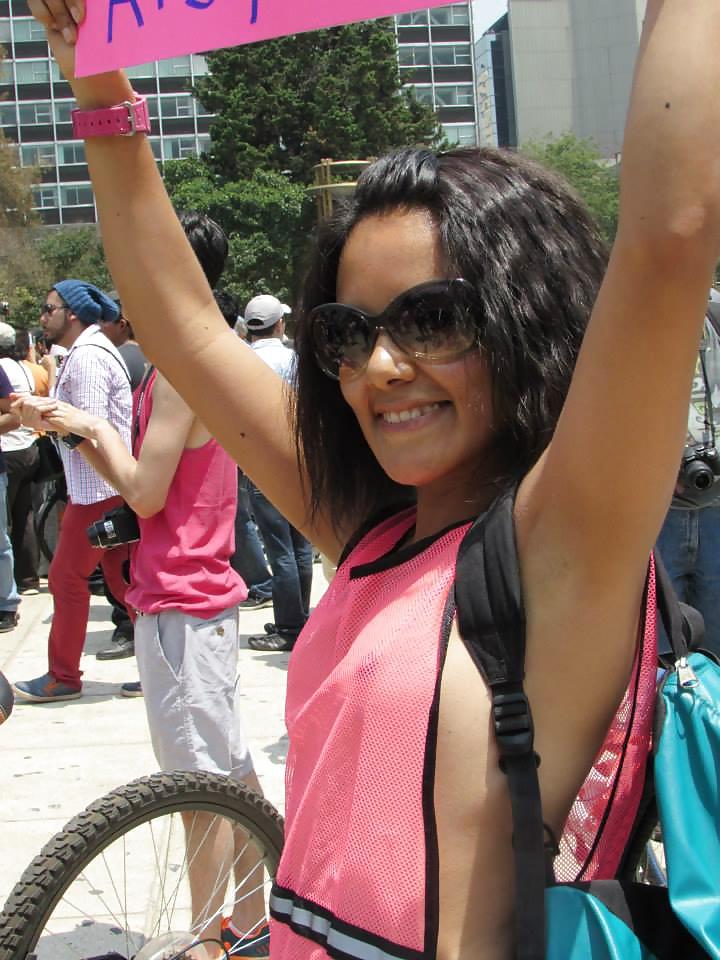 25P World Naked Bike Ride Mexico 2014