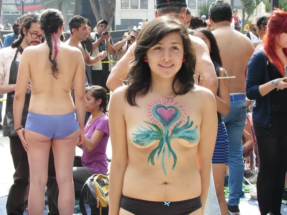 25P World Naked Bike Ride Mexico 2014