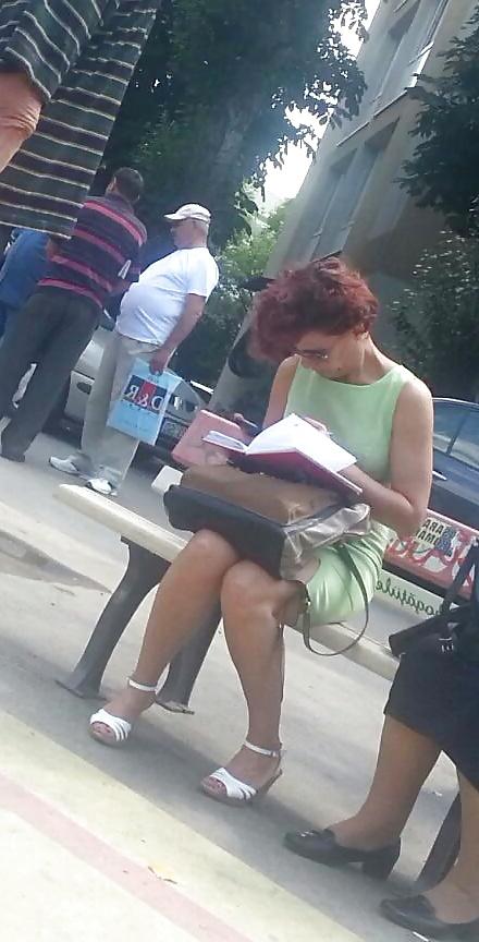 20P Spy old + young feet and face romanian