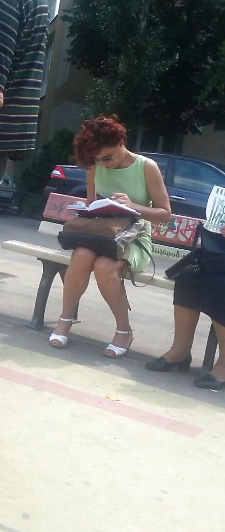 20P Spy old + young feet and face romanian