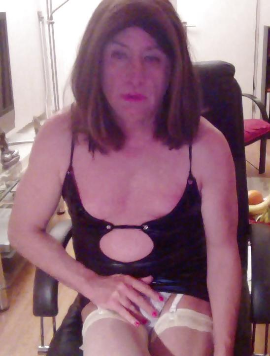 25P Lucys's Shiny  black dress 