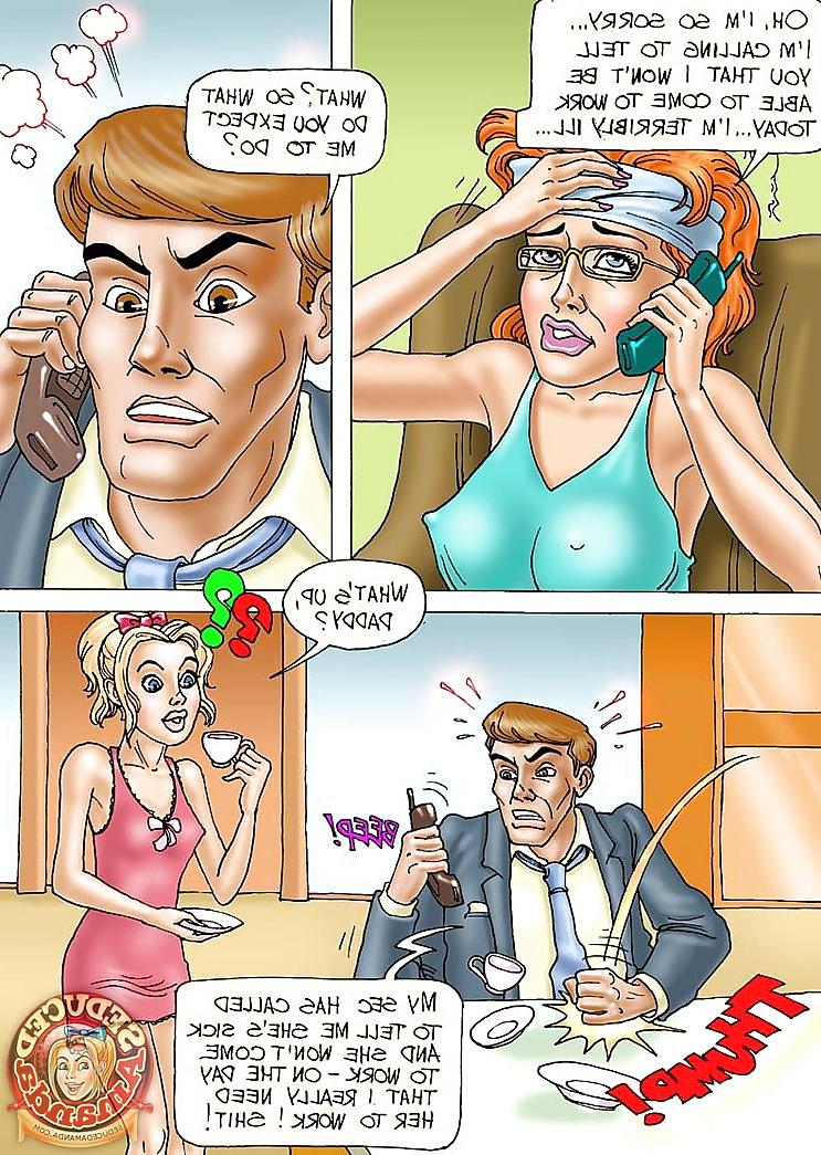 14P Seduced Amanda (Cartoon), Vol. 6