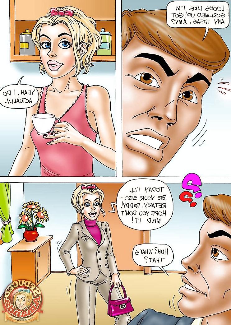 14P Seduced Amanda (Cartoon), Vol. 6
