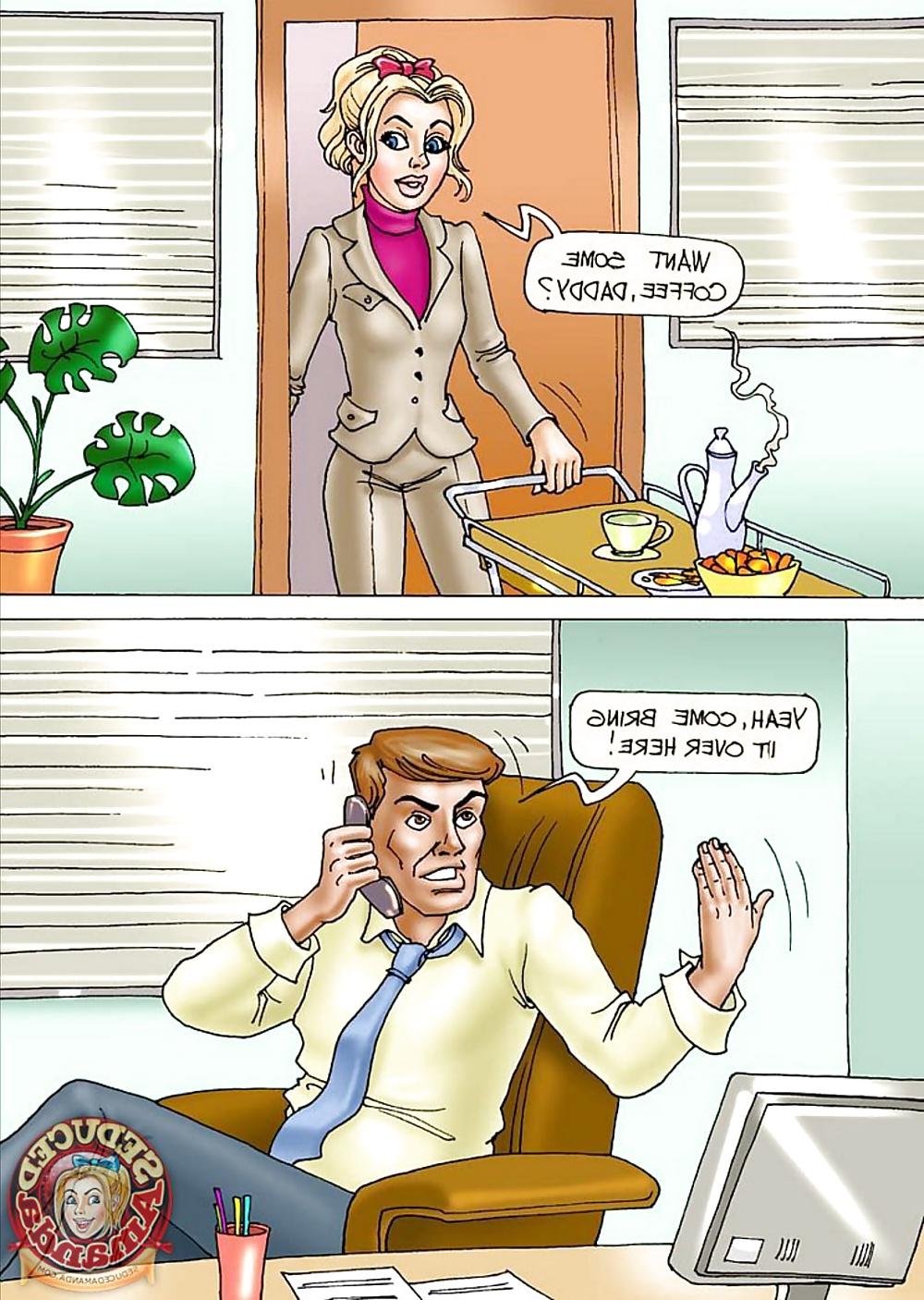 14P Seduced Amanda (Cartoon), Vol. 6