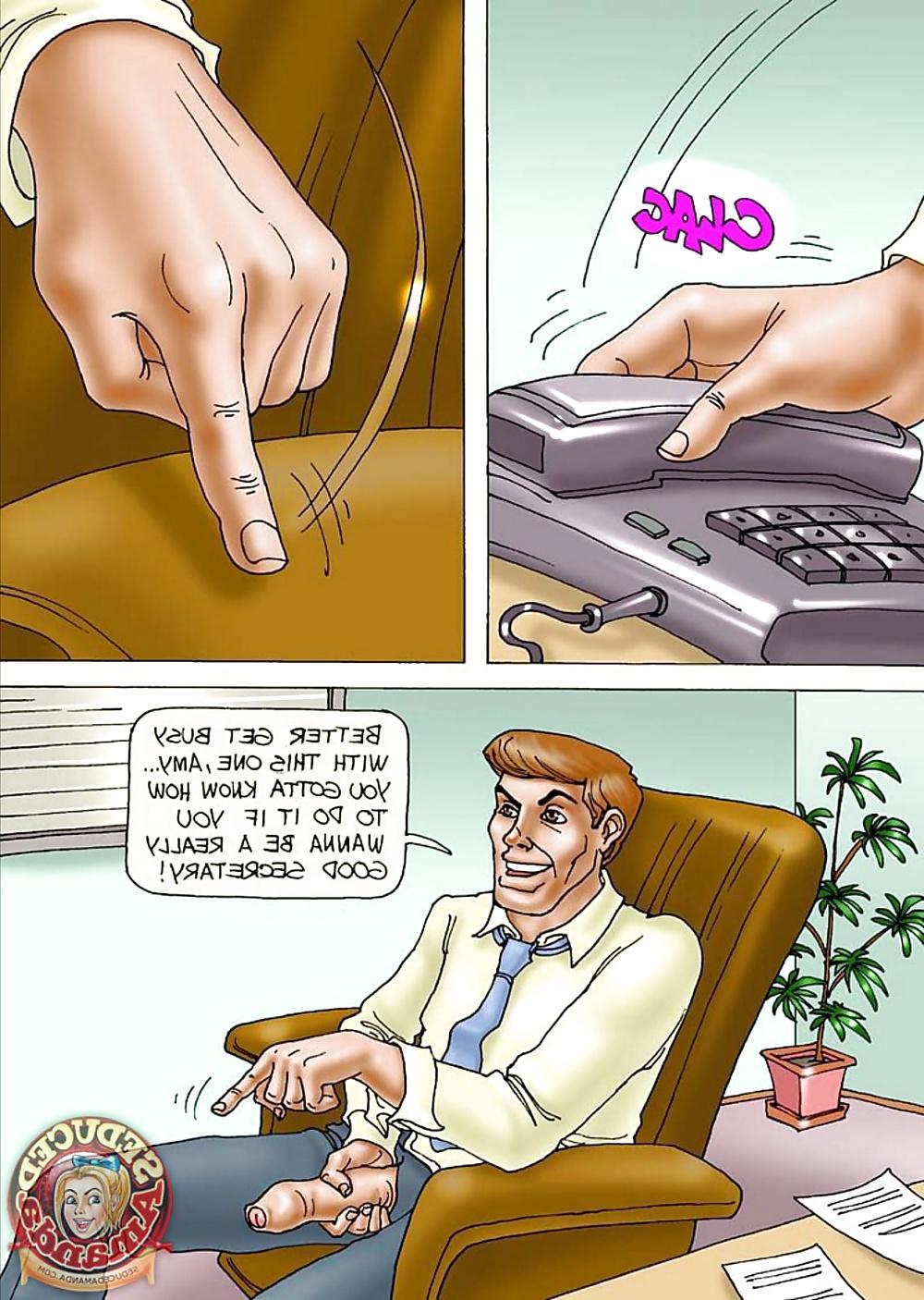 14P Seduced Amanda (Cartoon), Vol. 6