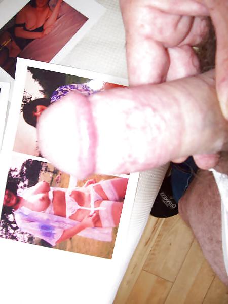 23P Me wanking over a sexy babe