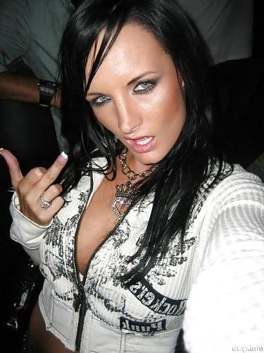 19P Perfect 10 Porn Goddesses flip off inferior females