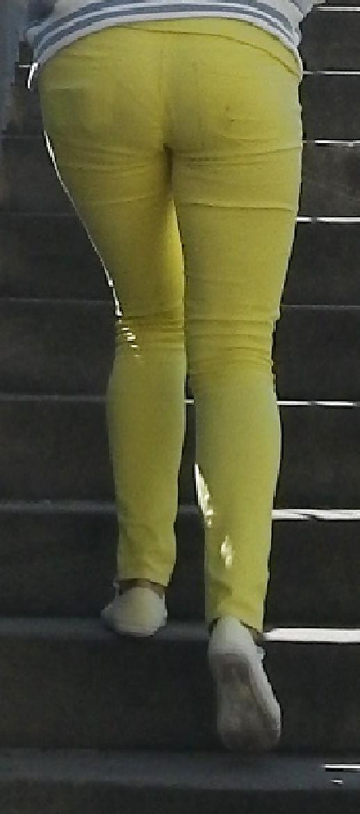25P Leggings Tight Spandex Latex Lycra - Female