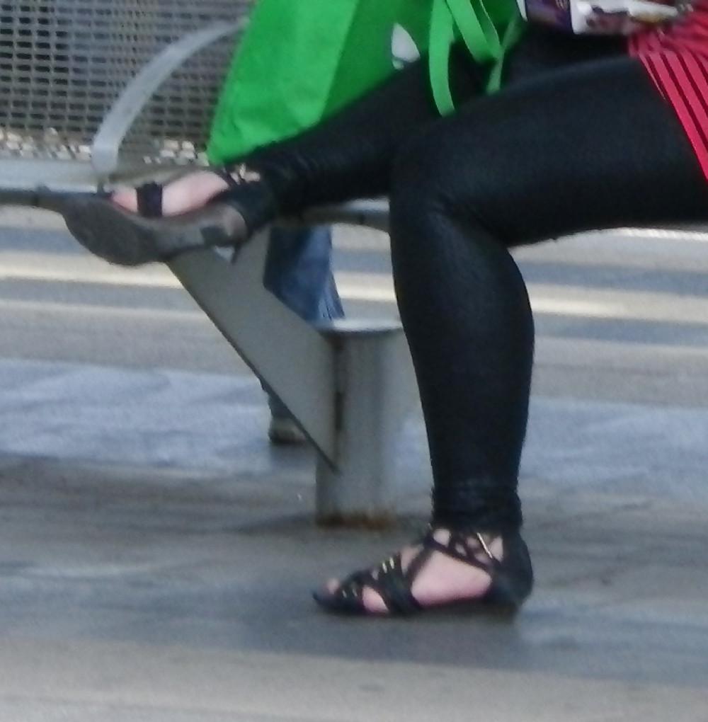 25P Leggings Tight Spandex Latex Lycra - Female