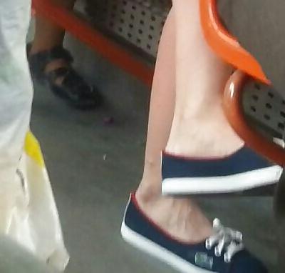 19P Spy old + young feet and legs romanian