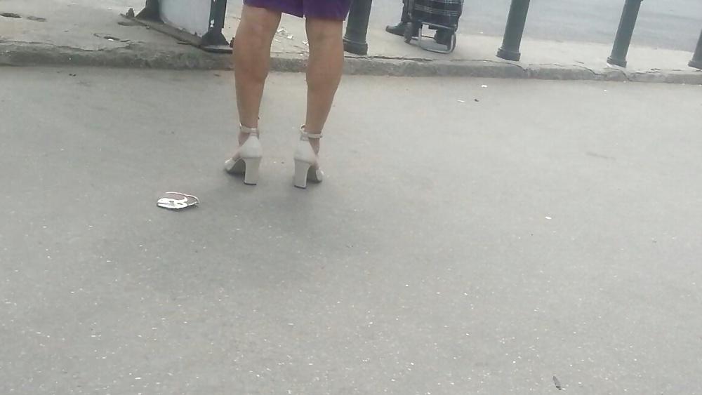 19P Spy old + young feet and legs romanian
