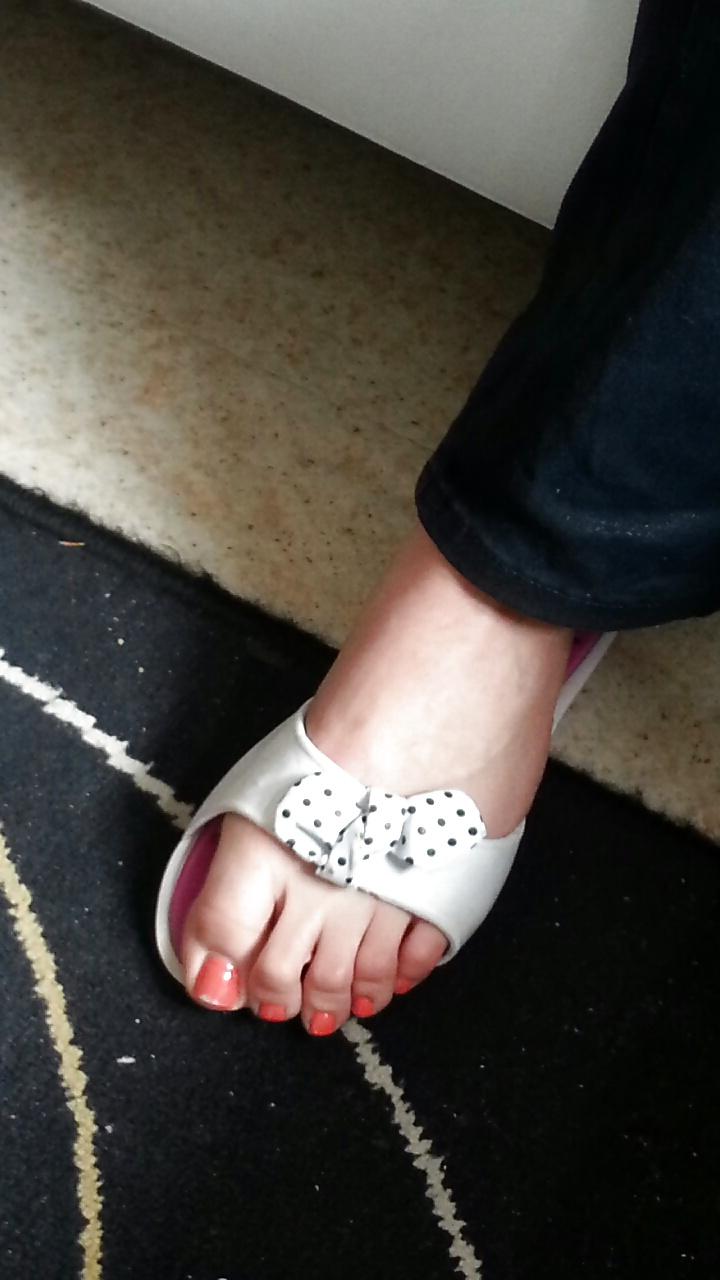 25P French lover wife pink feet toes