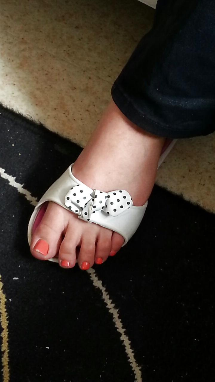 25P French lover wife pink feet toes