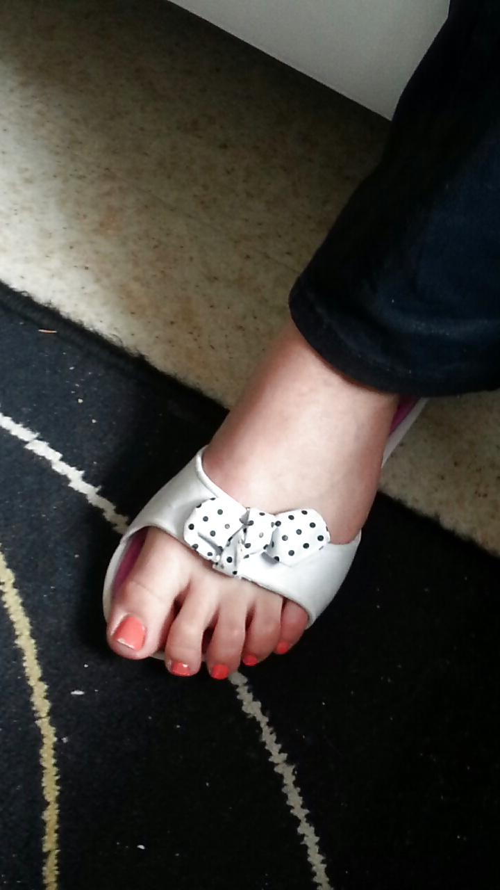 25P French lover wife pink feet toes