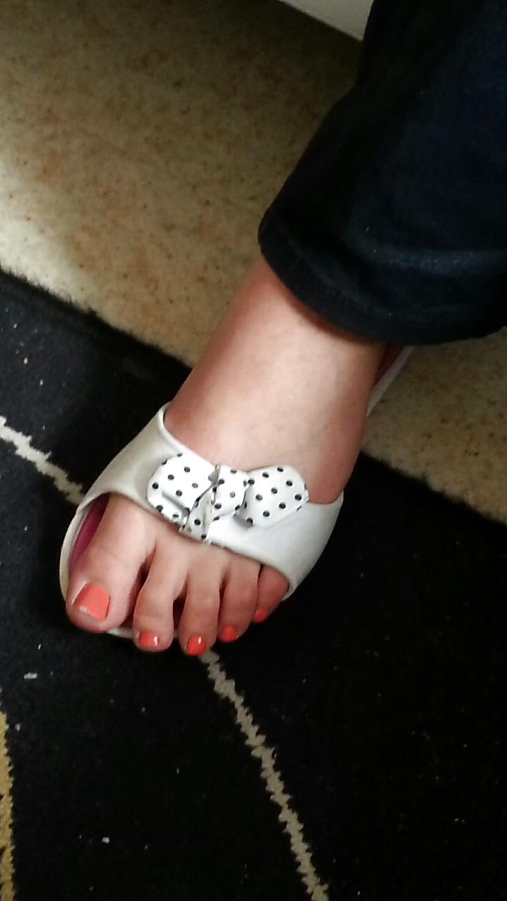 25P French lover wife pink feet toes