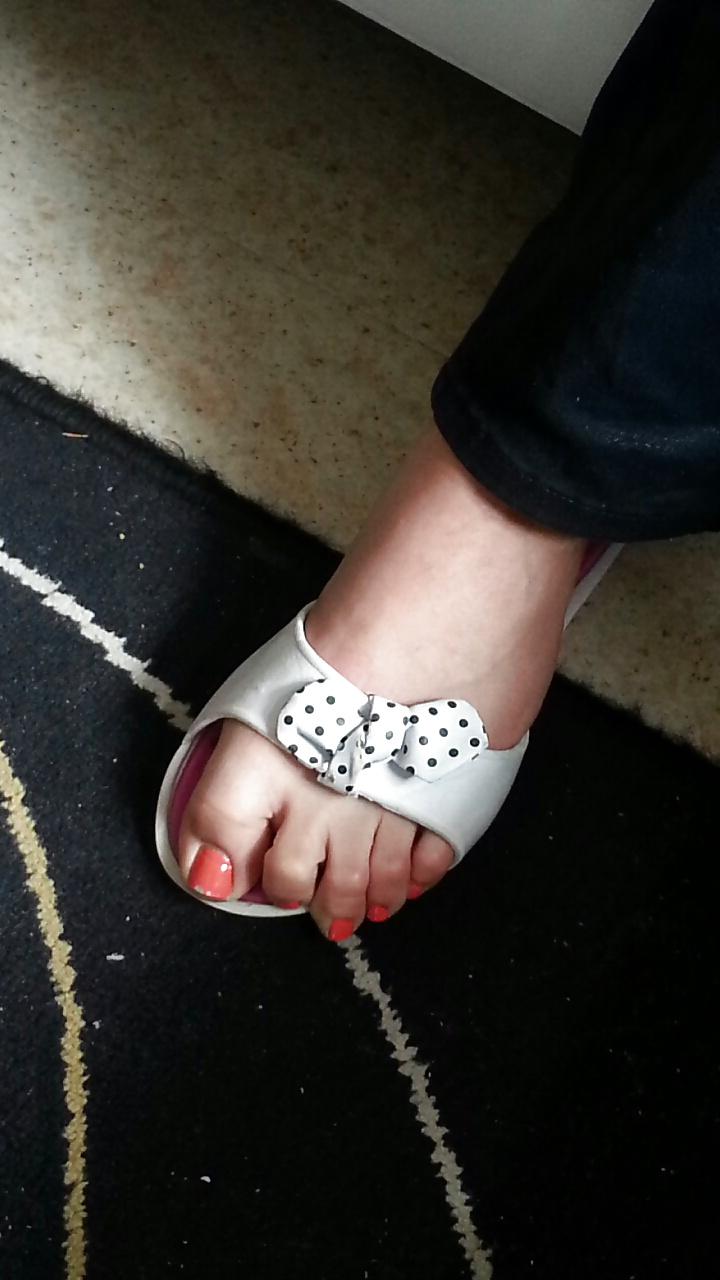 25P French lover wife pink feet toes