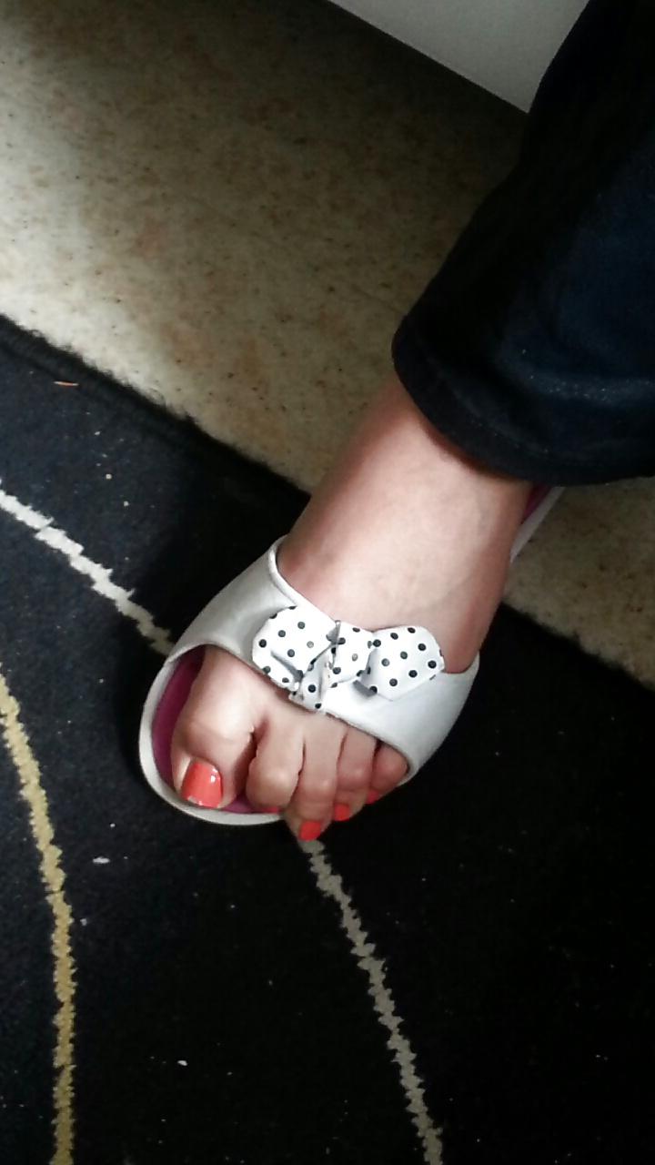 25P French lover wife pink feet toes