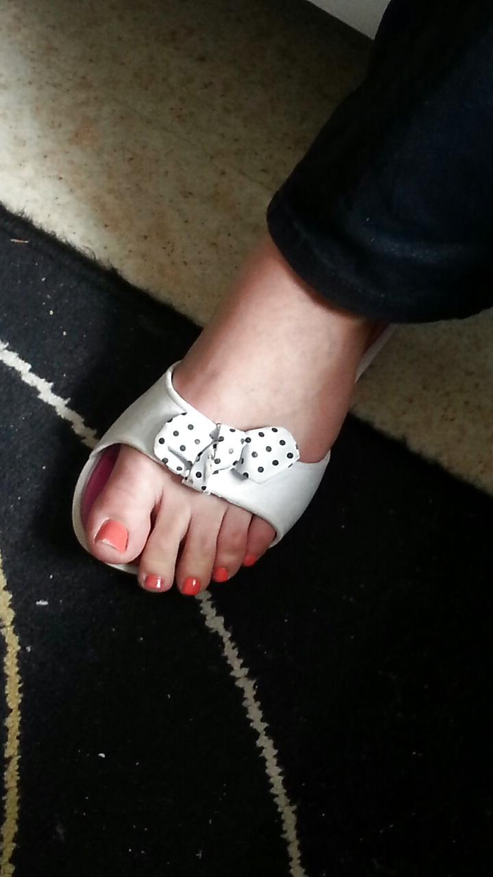 25P French lover wife pink feet toes