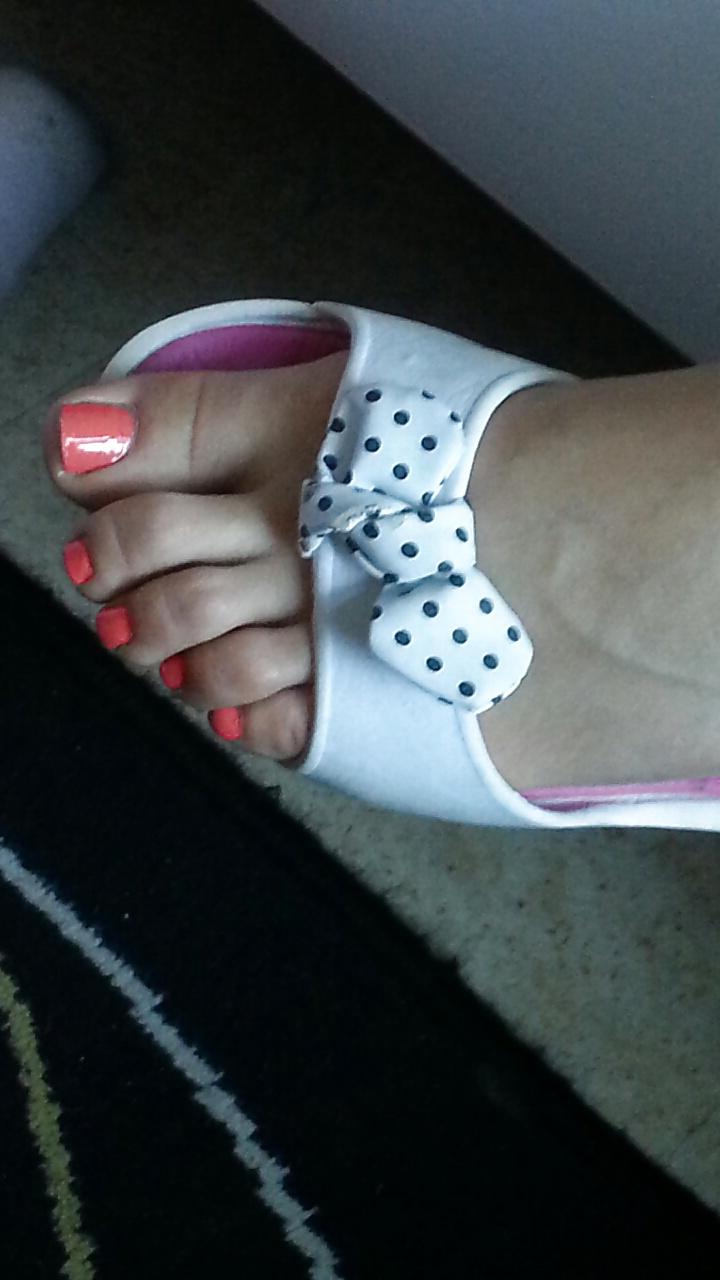 25P French lover wife pink feet toes