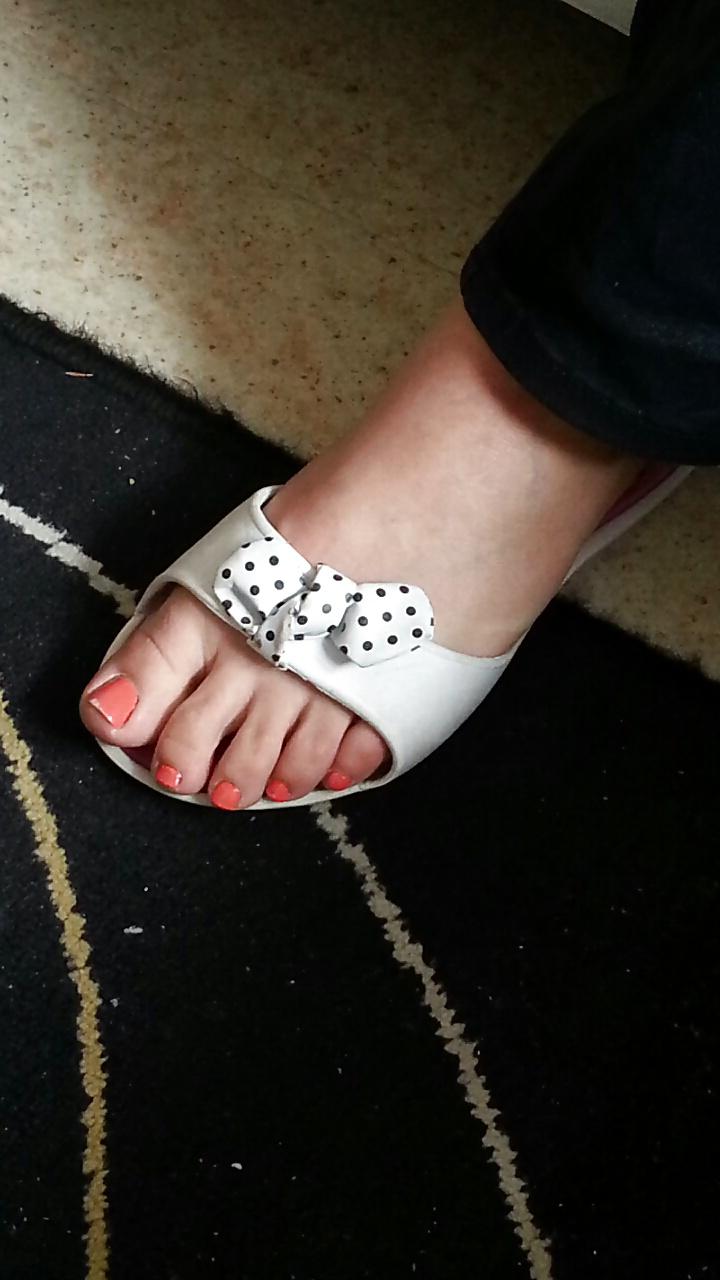 25P French lover wife pink feet toes