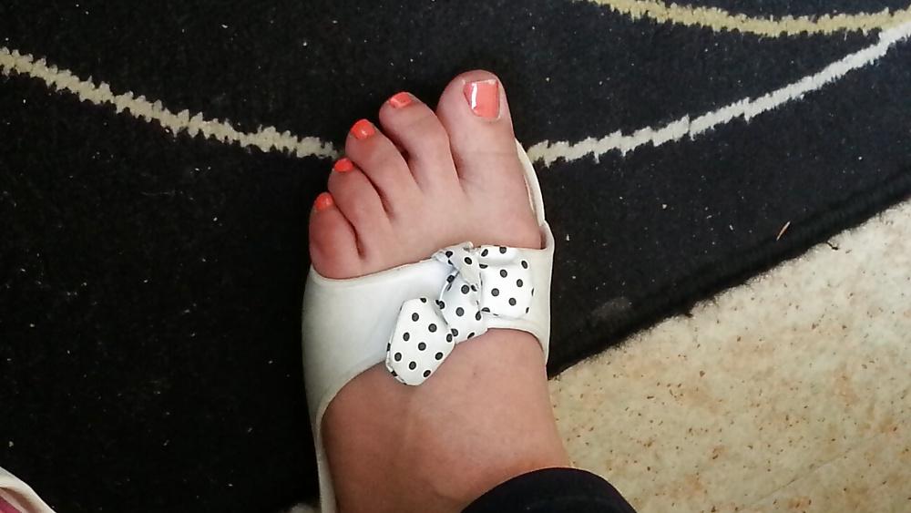 25P French lover wife pink feet toes