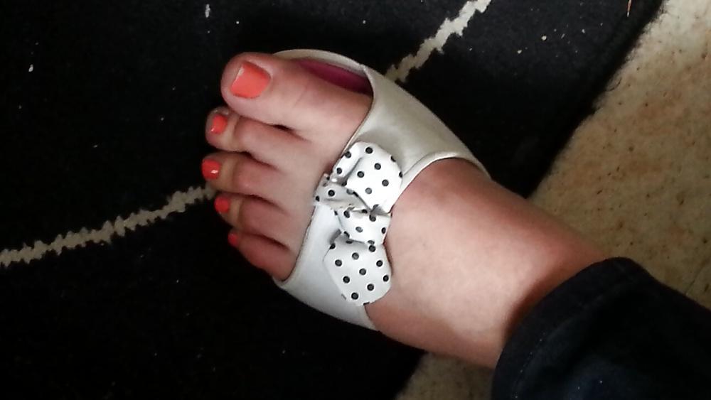 25P French lover wife pink feet toes