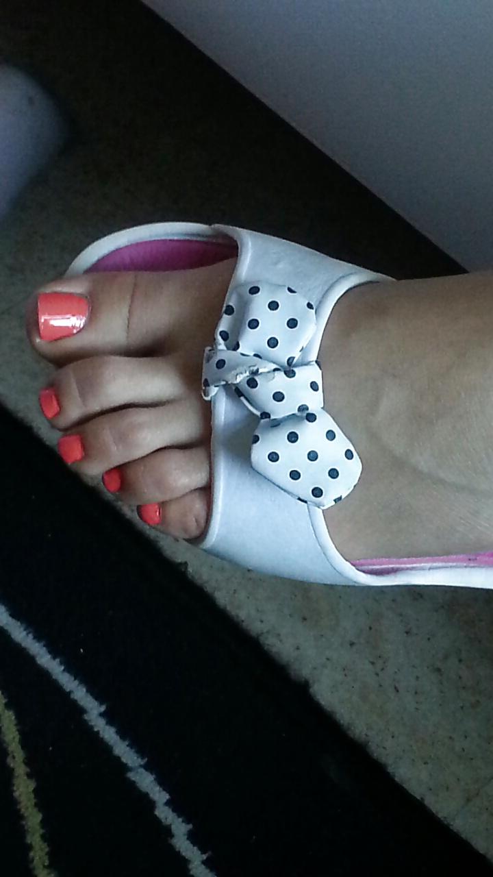 25P French lover wife pink feet toes