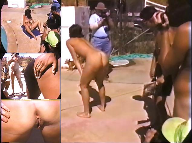 10P Naked City Nudist Resort Spy!
