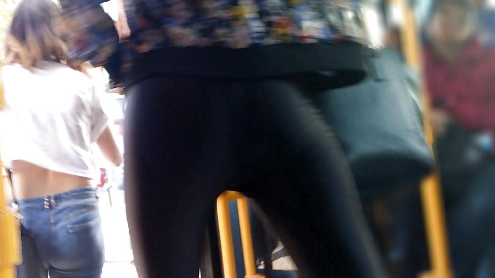 25P Teen Ass In Spandex Leggings 2