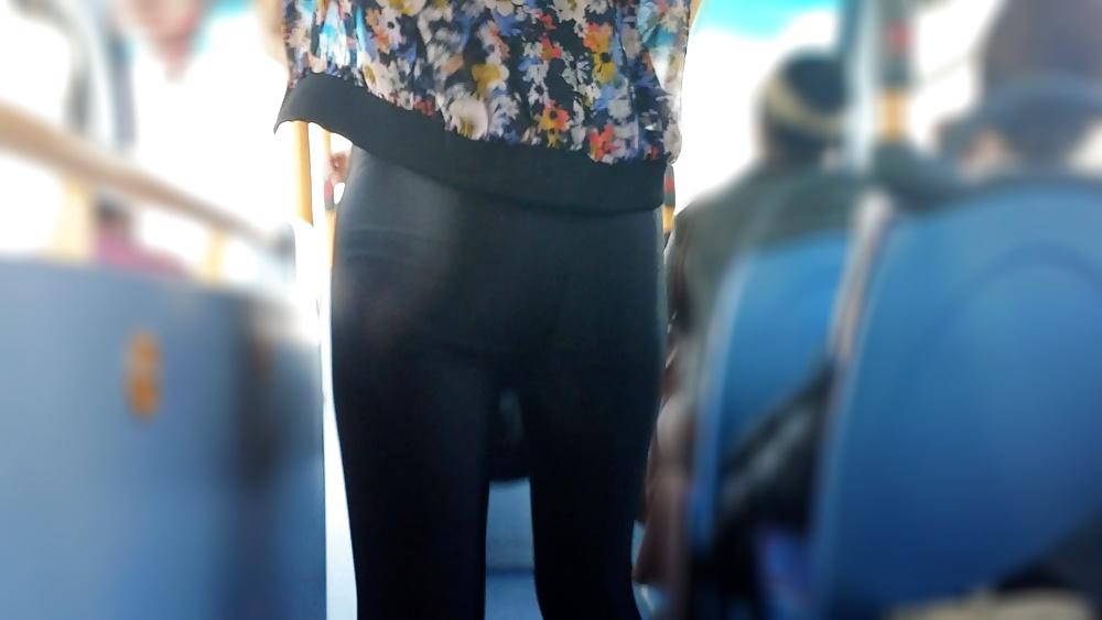 25P Teen Ass In Spandex Leggings 2