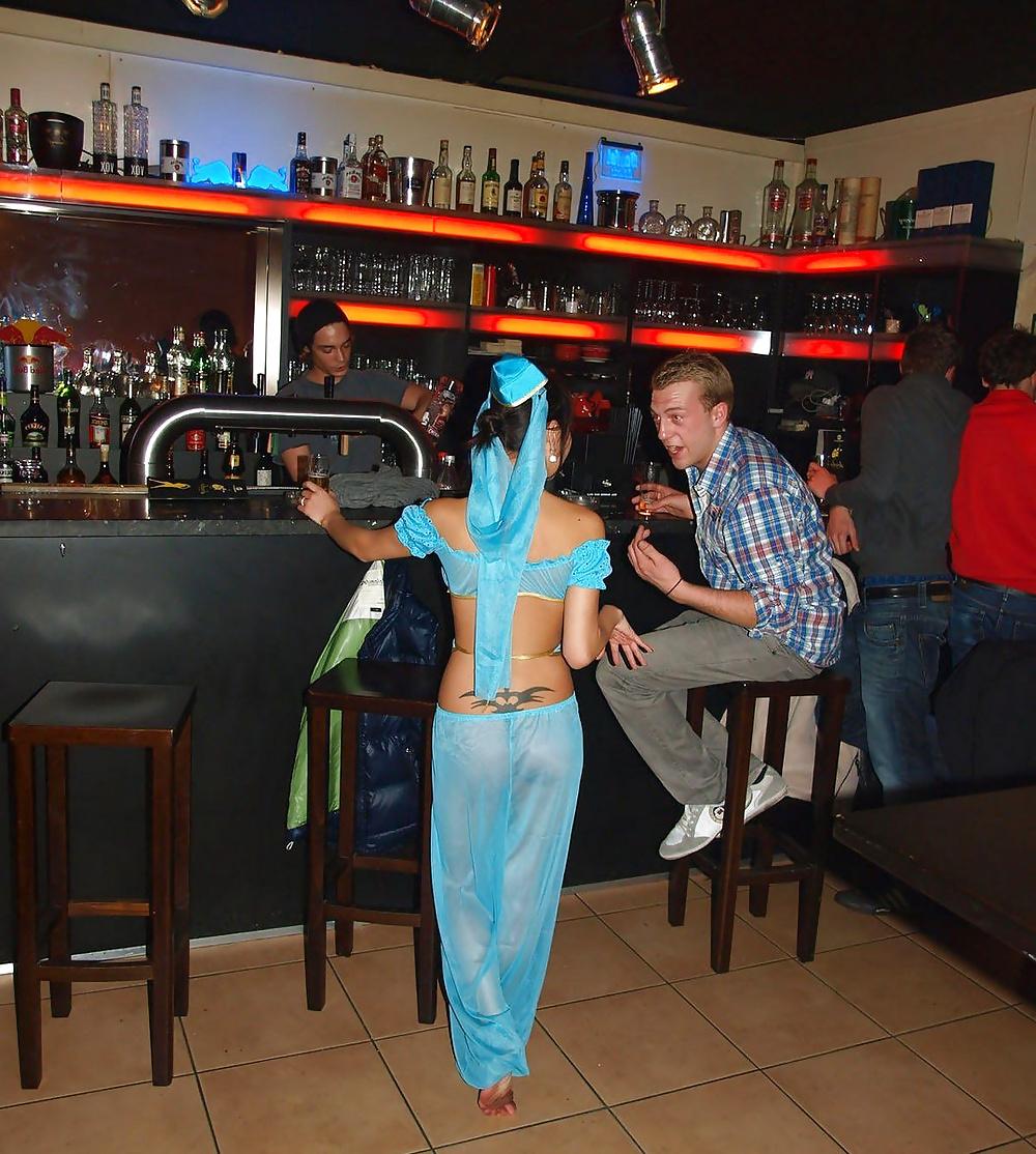 25P Mongolian Bellydancer chick-wife Agy flashing