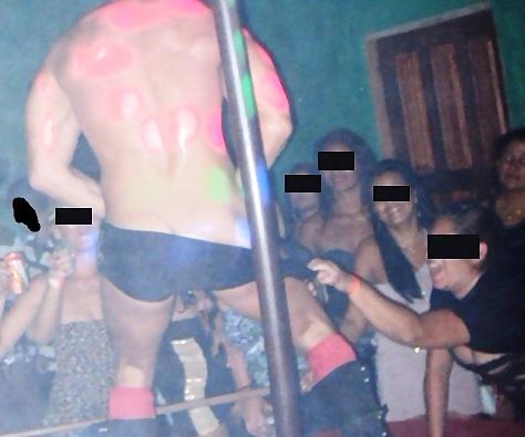 8P Male Stripper party in Brazil