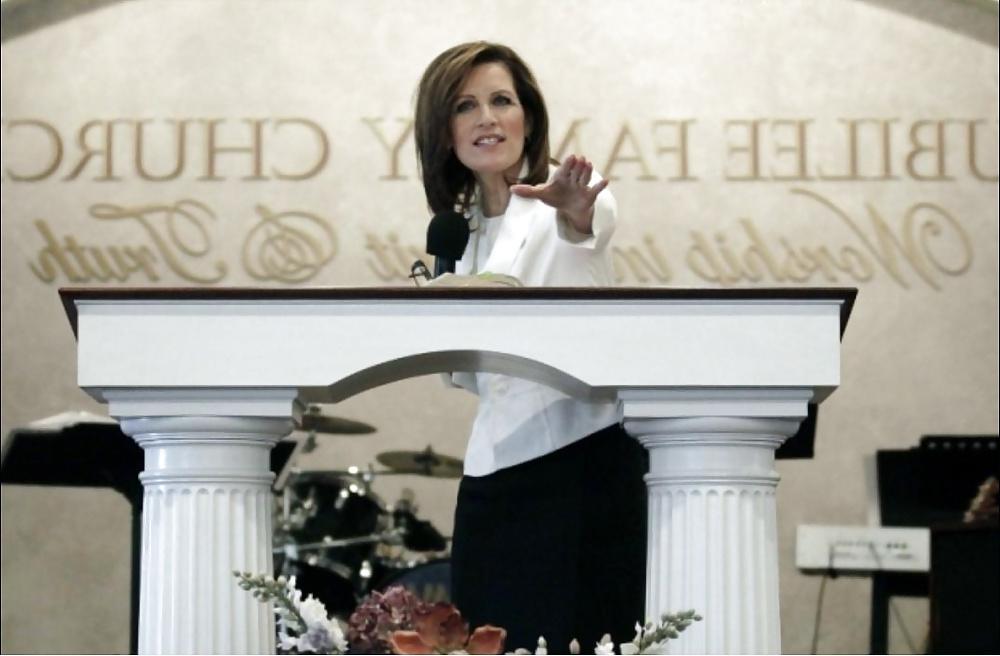 25P I have hot fantasies over conservative Michele Bachmann