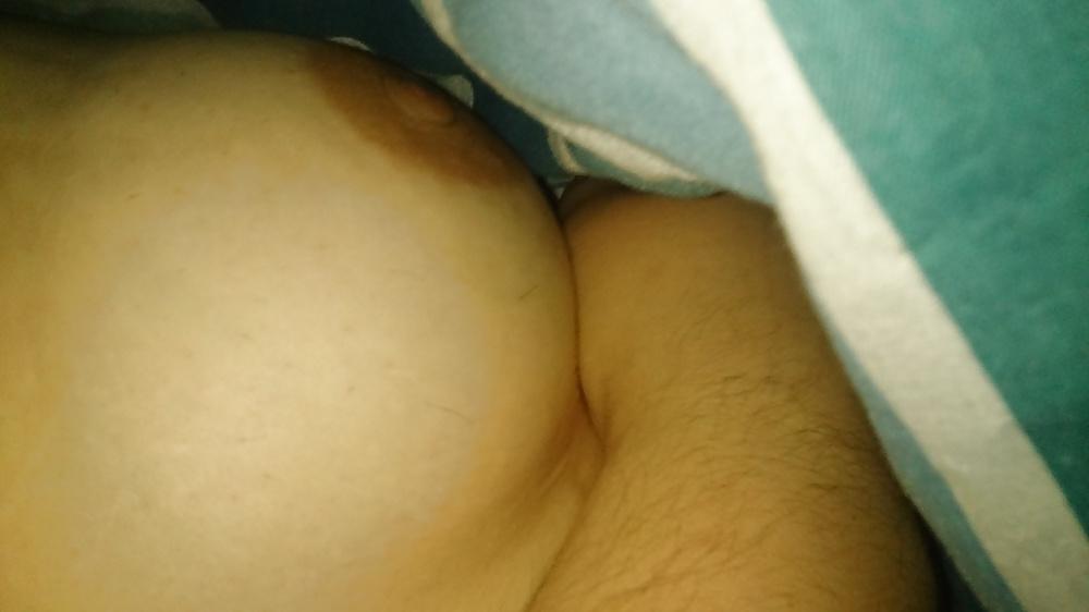 12P Close up hairy pussy and boobs