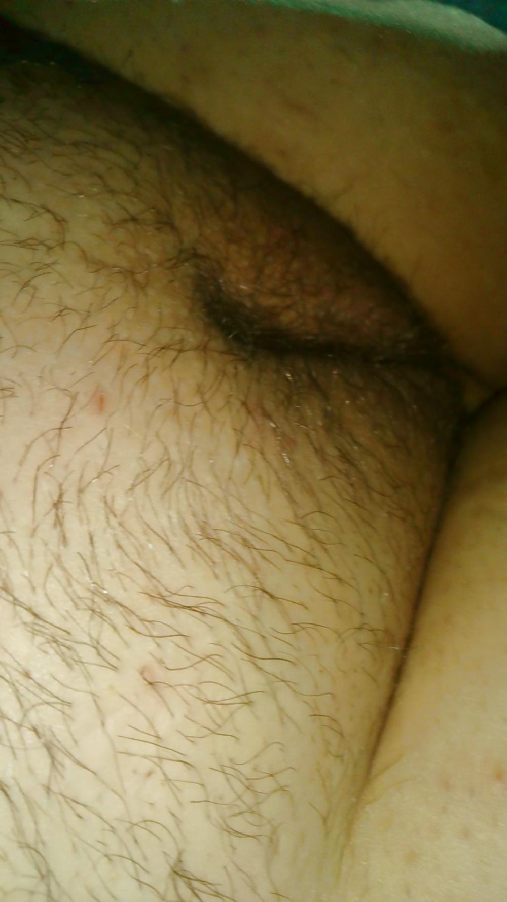 12P Close up hairy pussy and boobs