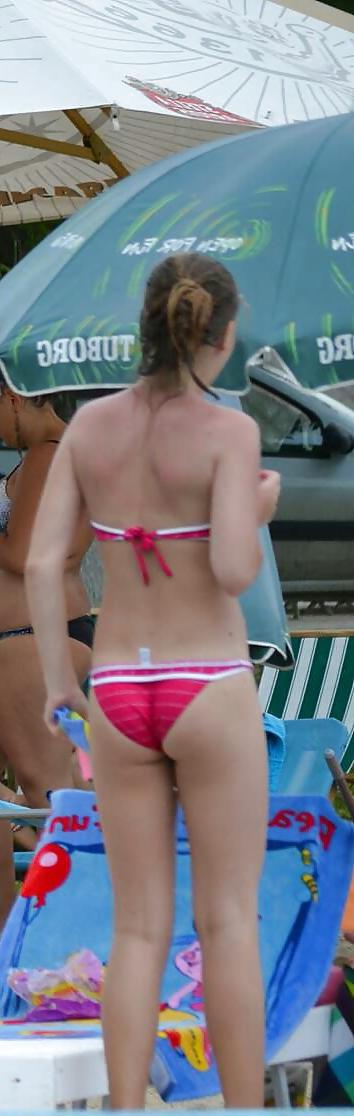 20P Spy bikini beach summer romanian