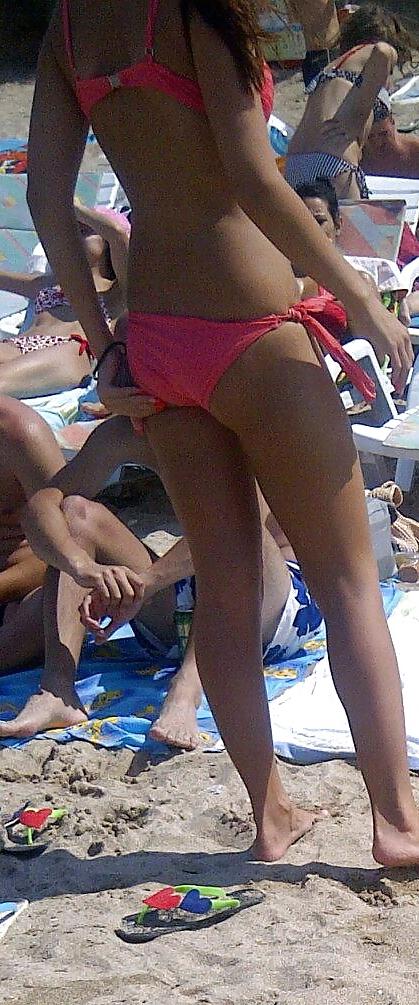20P Spy bikini beach summer romanian