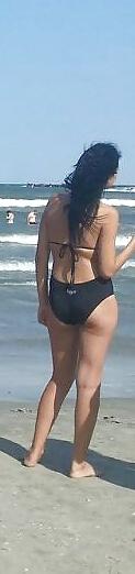 20P Spy bikini beach summer romanian