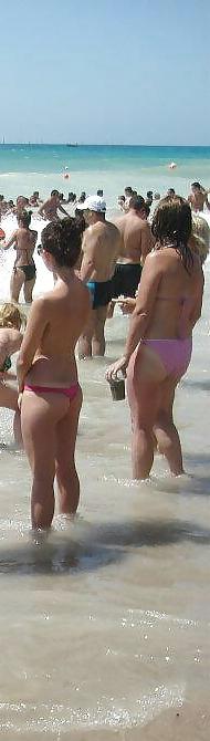 20P Spy bikini beach summer romanian