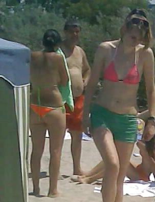 20P Spy bikini beach summer romanian