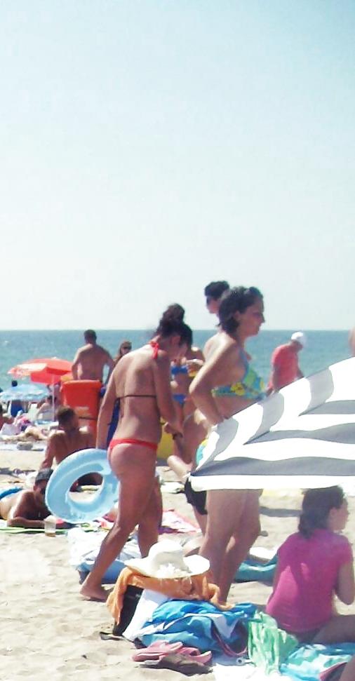 20P Spy bikini beach summer romanian