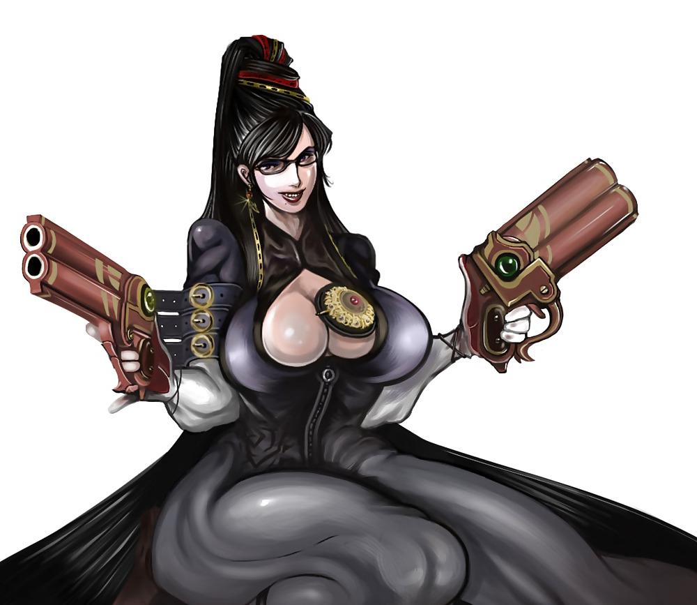 25P Bayonetta game girl
