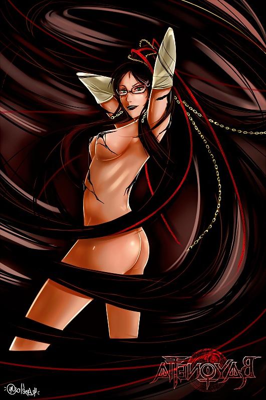 25P Bayonetta game girl