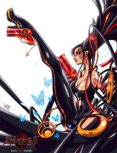 25P Bayonetta game girl
