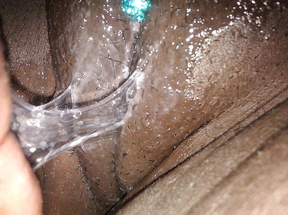 14P Visibly Wet, Creamy or Dripping Pussy 3