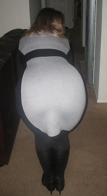 25P Cougar in Leather Skirt