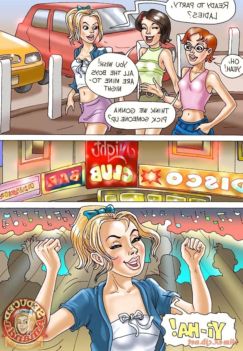 14P Seduced Amanda (Cartoon), Vol. 3