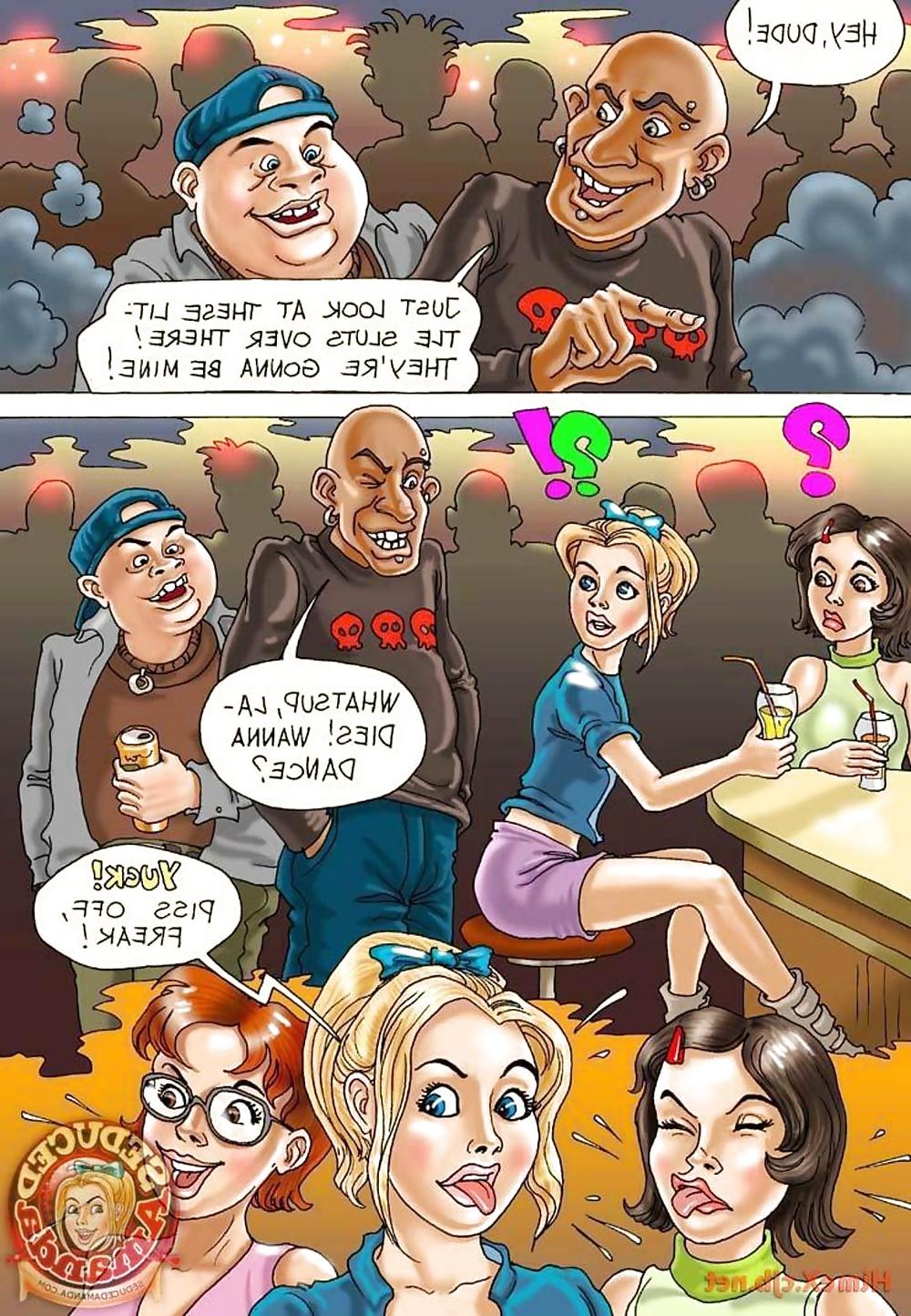 14P Seduced Amanda (Cartoon), Vol. 3