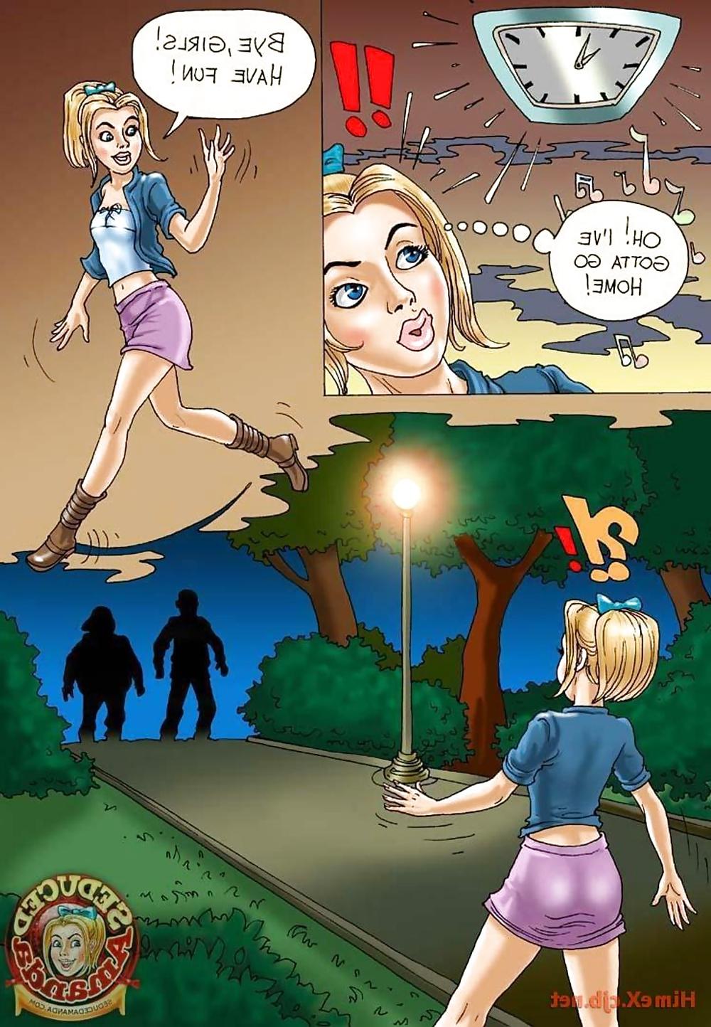 14P Seduced Amanda (Cartoon), Vol. 3